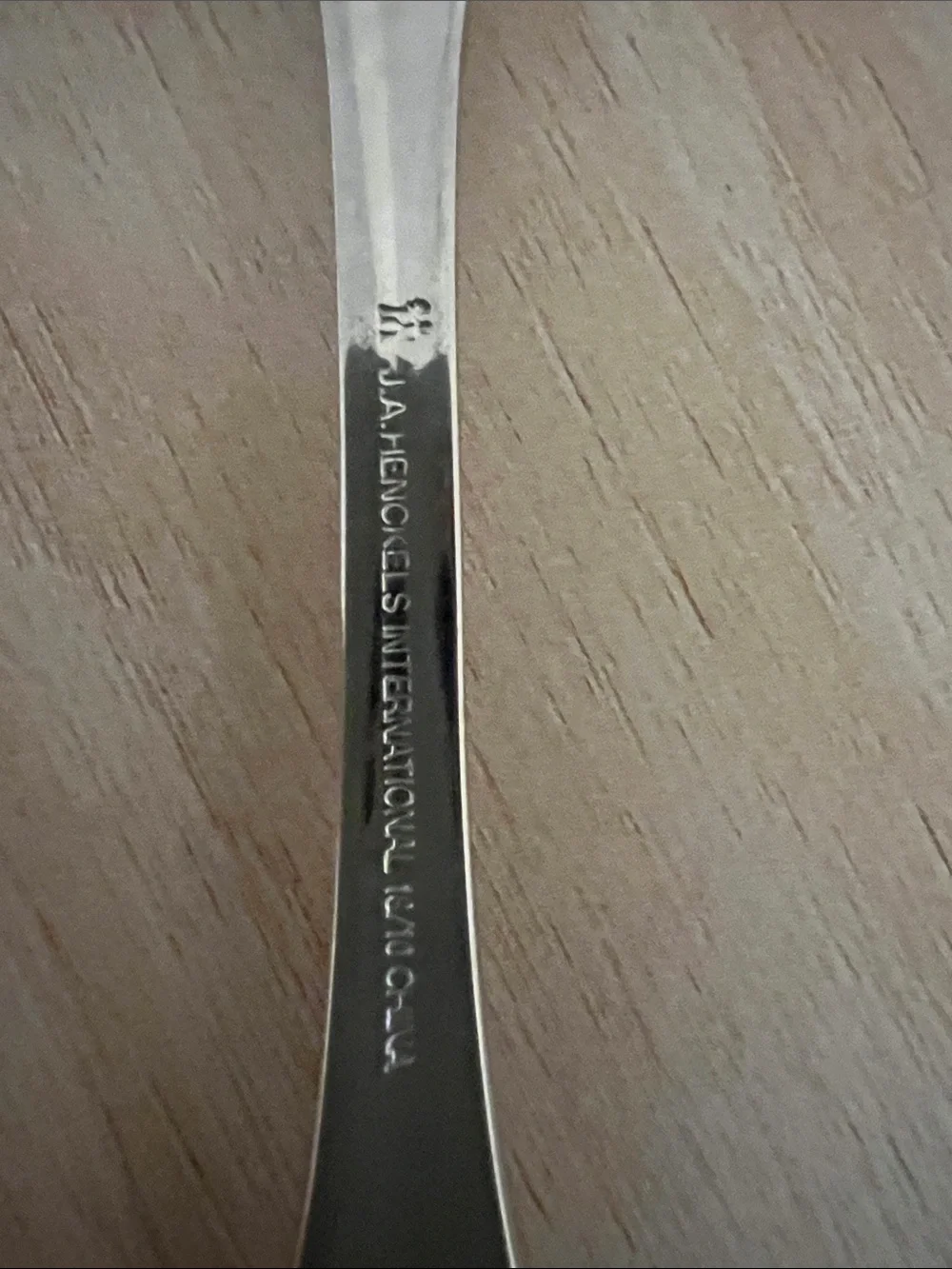 Source Unknown Polished Silver Three-Prong Serving Fork